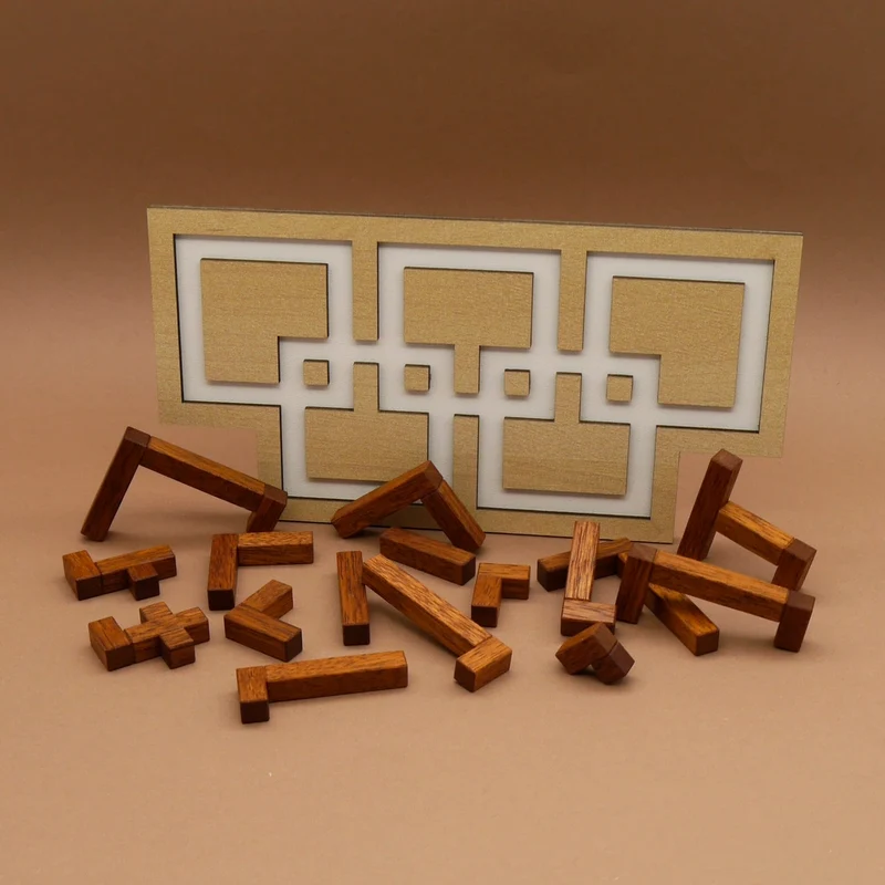 OLYMPIC SQUARES - tolles Packing Puzzle