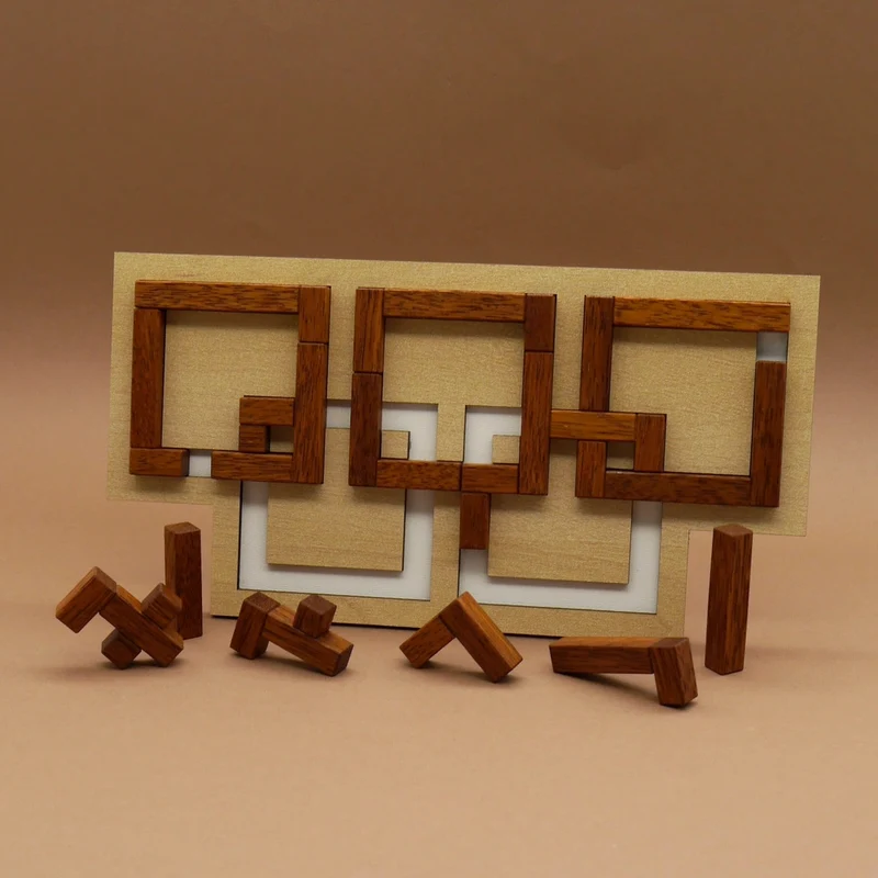 OLYMPIC SQUARES - tolles Packing Puzzle