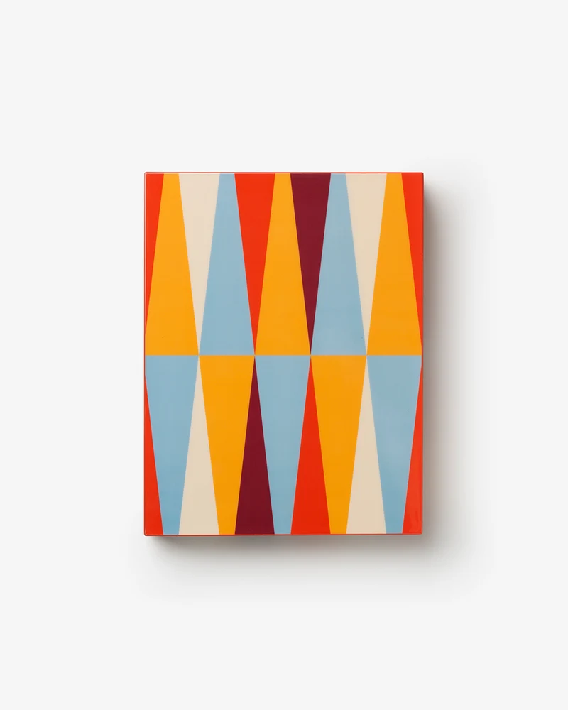 Lacquered Backgammon, Red