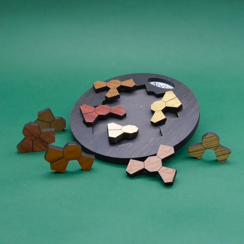 NOGO - schönes, mittelschweres Legepuzzle