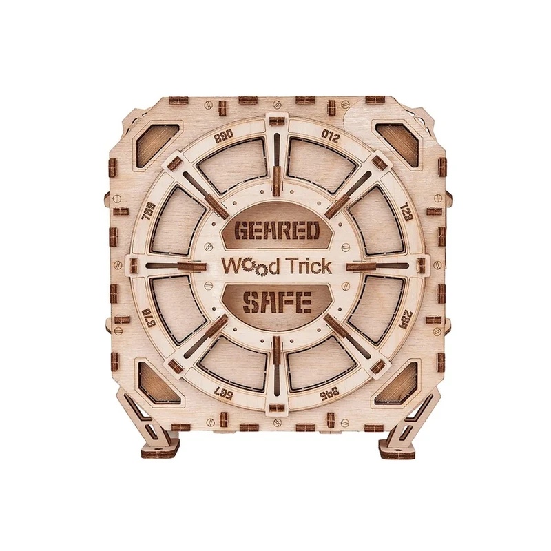 GEARED SAFE - fantastischer Holztresor