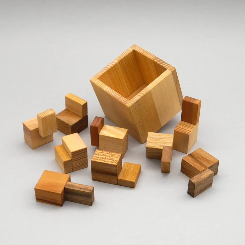 BENTO BLOX - sehr schwieriges Holzpuzzle
