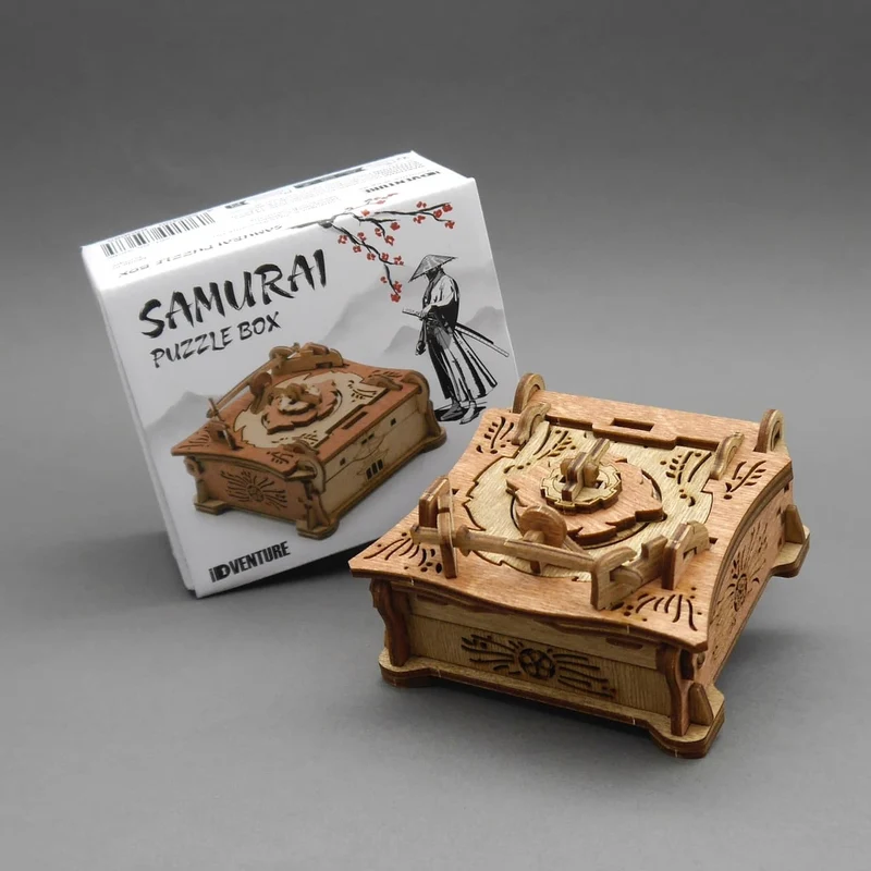 SAMURAI PUZZLE BOX - schöne Rätselbox