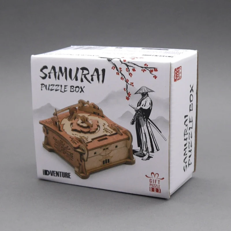 SAMURAI PUZZLE BOX - schöne Rätselbox