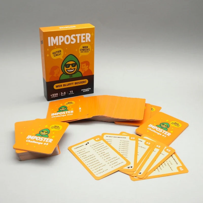 IMPOSTER - lustiges Bluffspiel