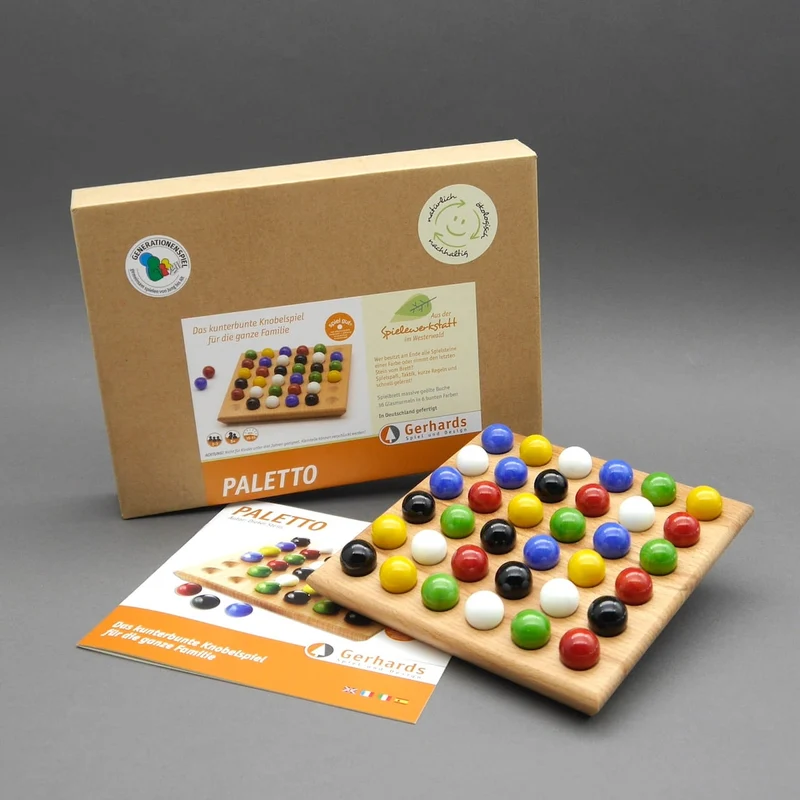 PALETTO - kunterbuntes Knobelspiel