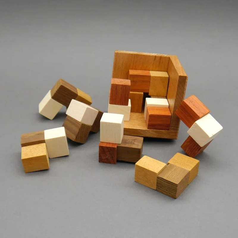 HOFFMANN CUBE - schwieriger Knobelwürfel