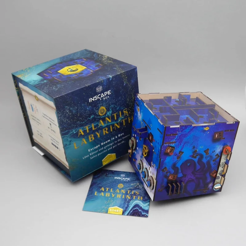 ATLANTIS LABYRINTH - tolle Escape Room Box