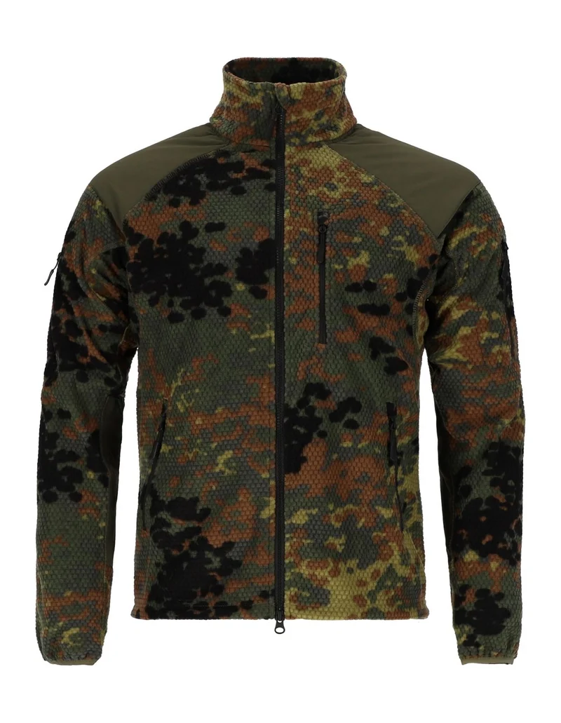 A. Blöchl Grid Fleece Jacke Operator Sweatjacke