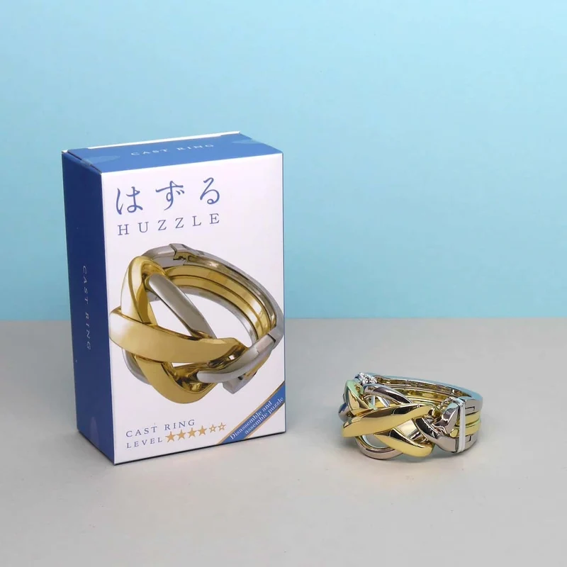 HUZZLE CAST RING - elegantes Puzzle