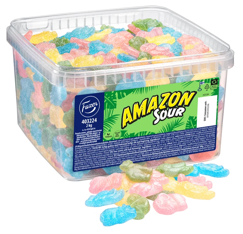 Fazer Amazon Sour irtokarkki 2,0kg
