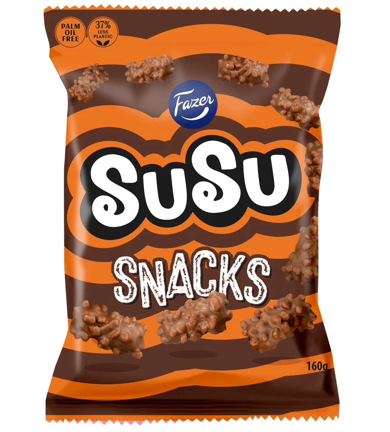 Fazer Susu Snacks karkkipussi 160g