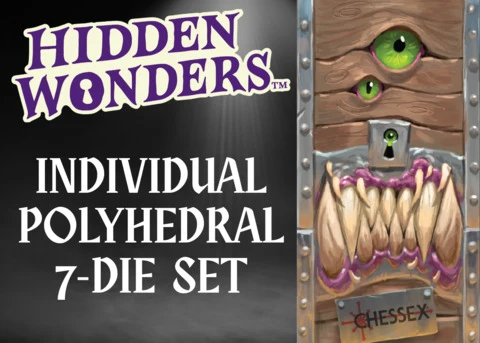 Hidden Wonders™ 7-Poly Würfel Set