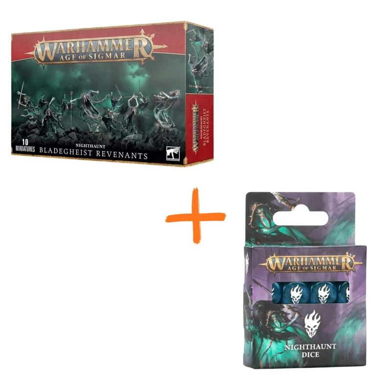 Nighthaunt Set (KLINGENGHEIST-WIEDERGÄNGER + Dice)