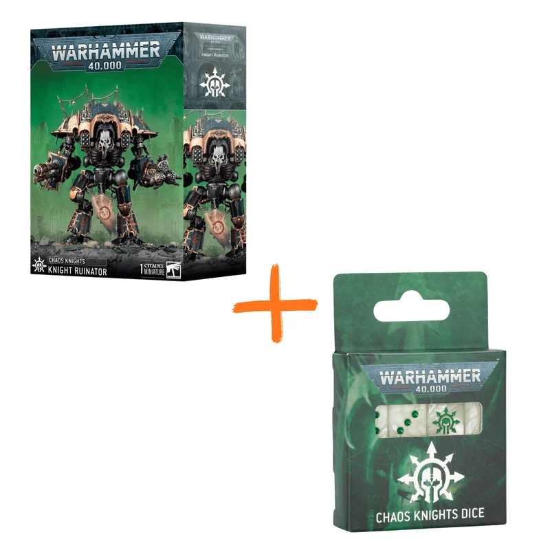 Chaos Knights Set (Verheerungsritter + Dice)