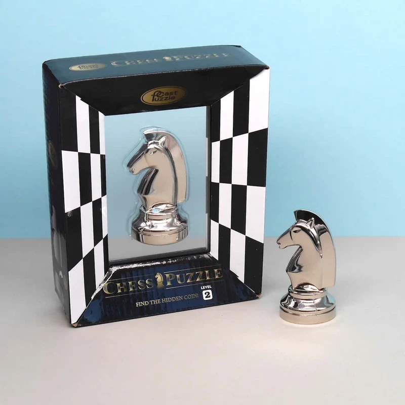 CHESS PUZZLE KNIGHT - eisernes Logikspiel