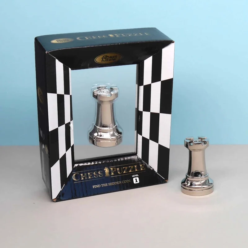 CHESS PUZZLE ROOK - edles Geduldspiel