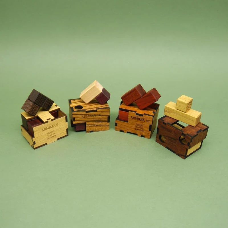 MINIMA SET 9-12 - tolles Packing-Puzzle-Set