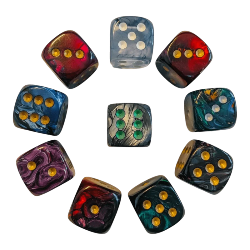Chessex W6 Bundle - 20mm (10 Würfel)