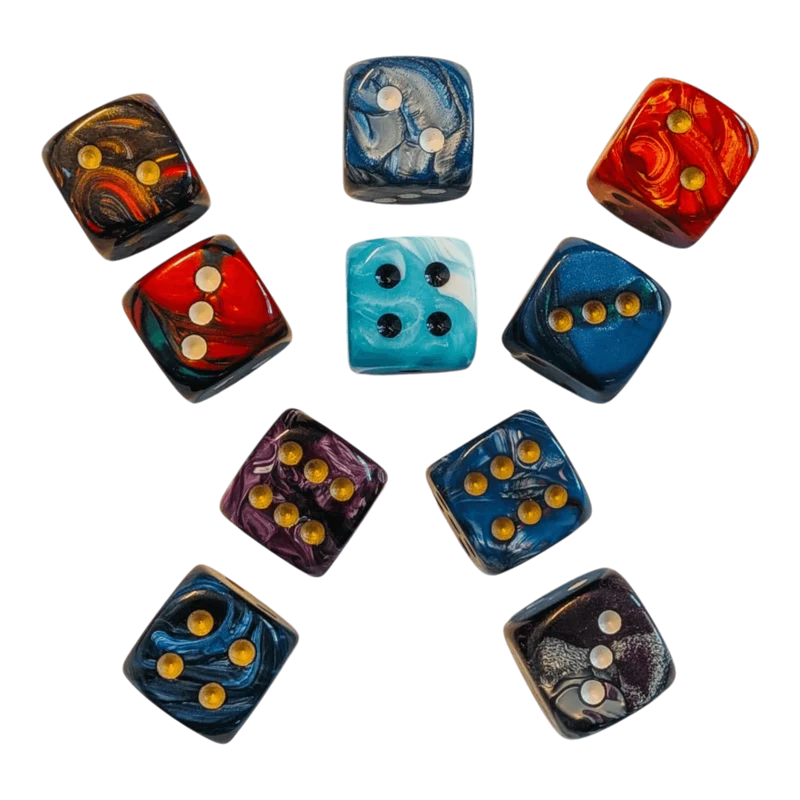 Chessex W6 Bundle - 20mm (10 Würfel)