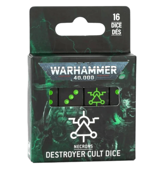WARHAMMER 40k - Destroyer Cult Dice (16 Stück)