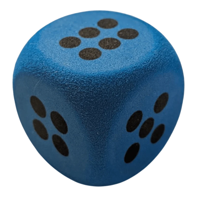 Schaumstoffwürfel W6 35mm Blau