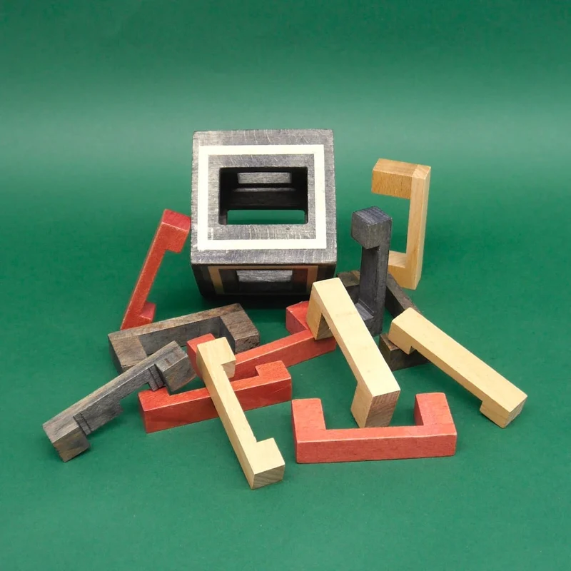 KONGMING FRAME - schönes Holzpuzzle