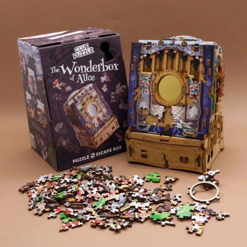 THE WONDERBOX OF ALICE - Cluepuzzle
