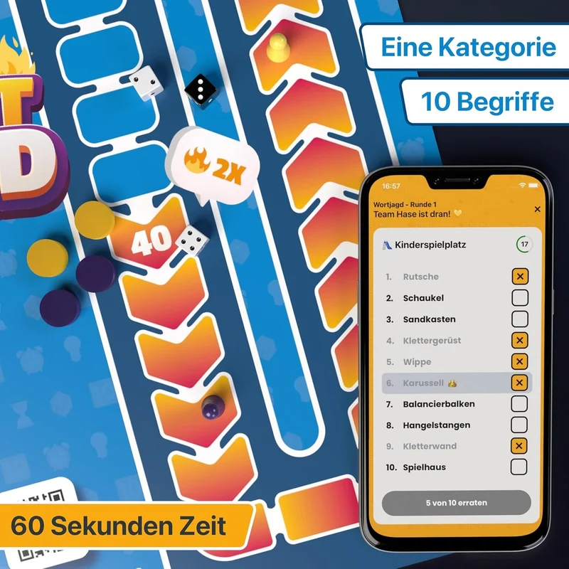 WORTJAGD - Jage die Top 10