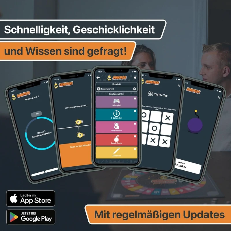 DENKPROFI - Brettspiel mit App