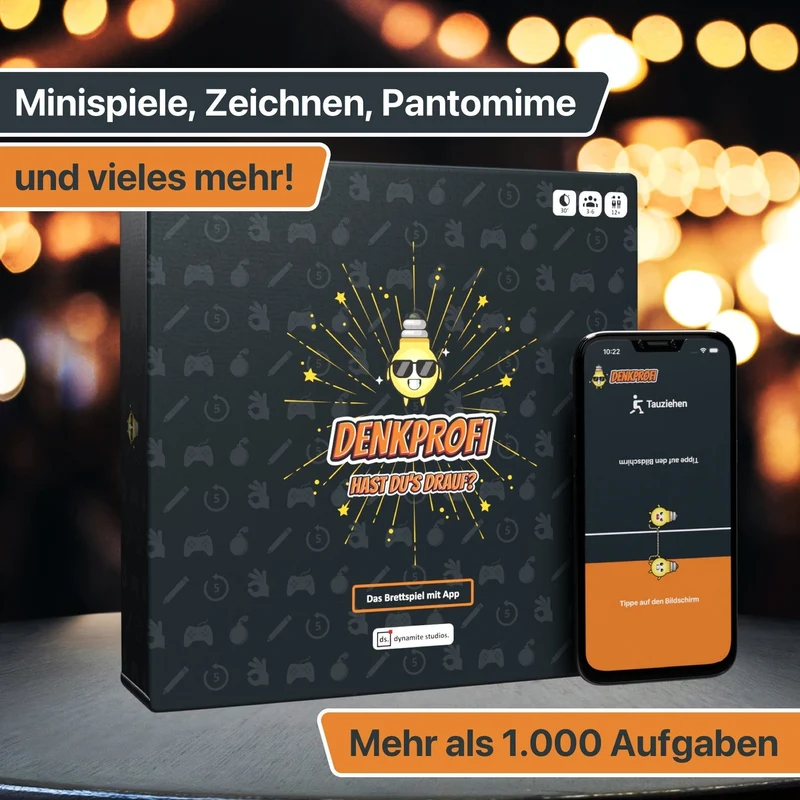 DENKPROFI - Brettspiel mit App