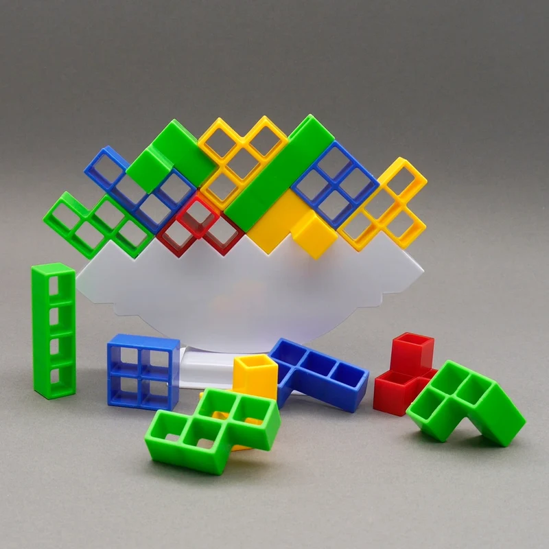 TETRA TOWER GAME - schönes Stapelspiel