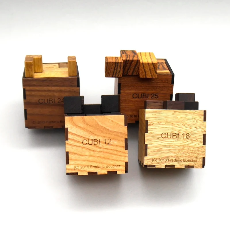 CUBI SERIES - ultimatives Packpuzzle-Set