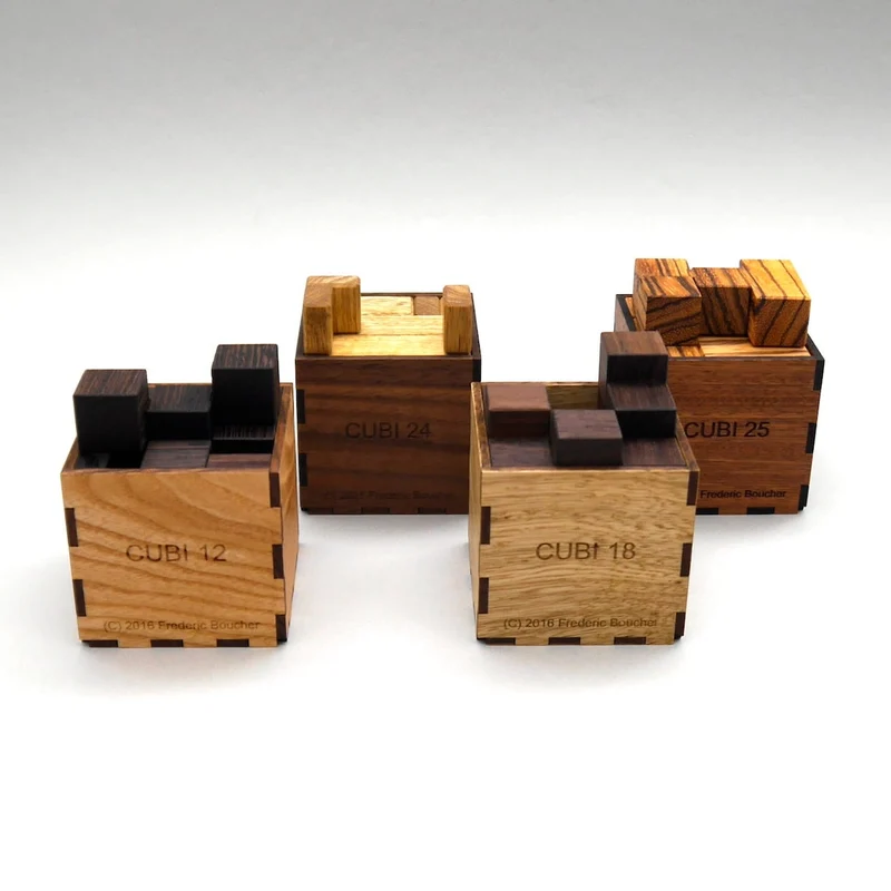 CUBI SERIES - ultimatives Packpuzzle-Set