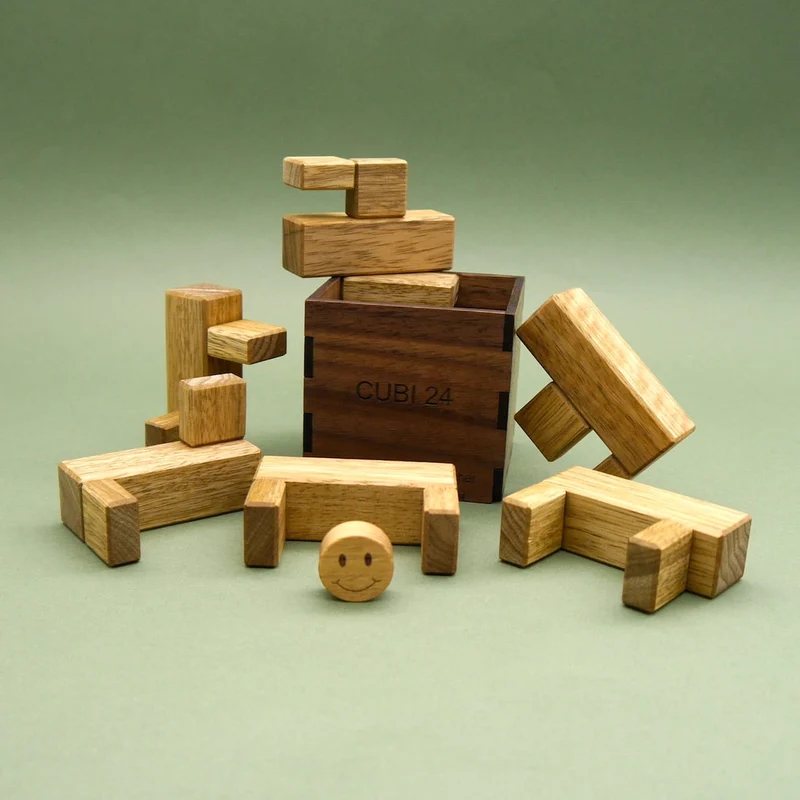 CUBI 24 - schweres 3D Packing Puzzle