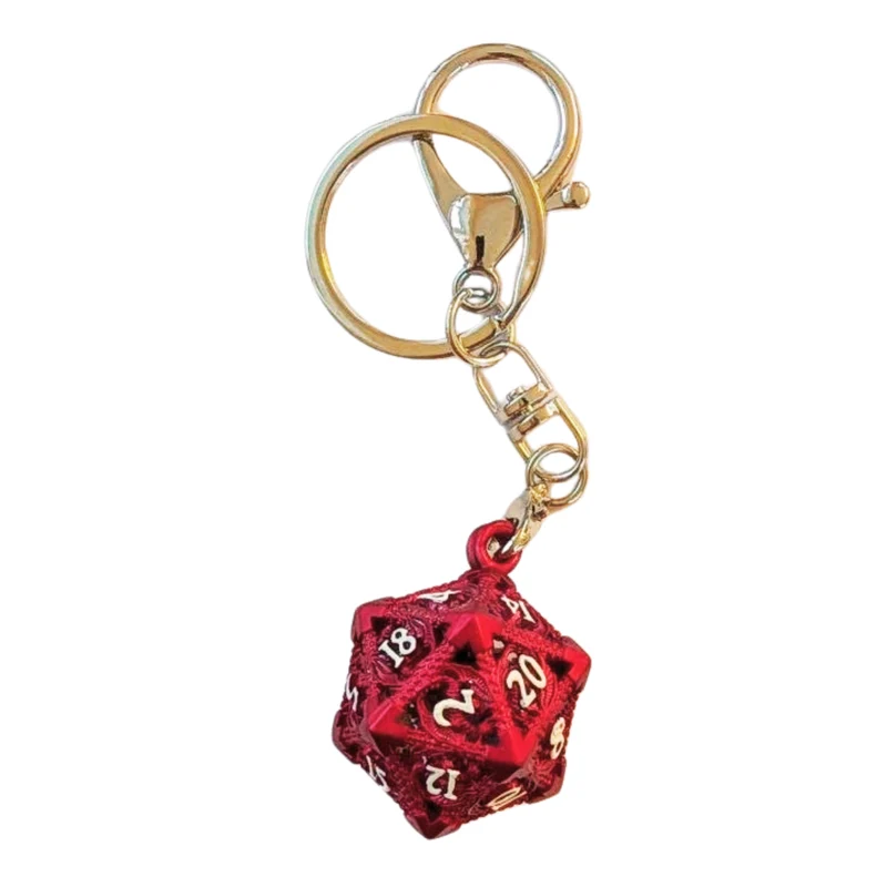 D20 Würfel Schlüsselanhänger (30mm)