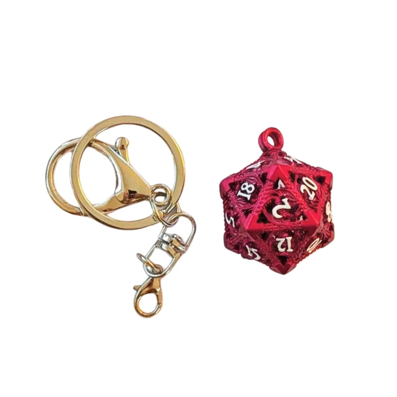 D20 Würfel Schlüsselanhänger (30mm)