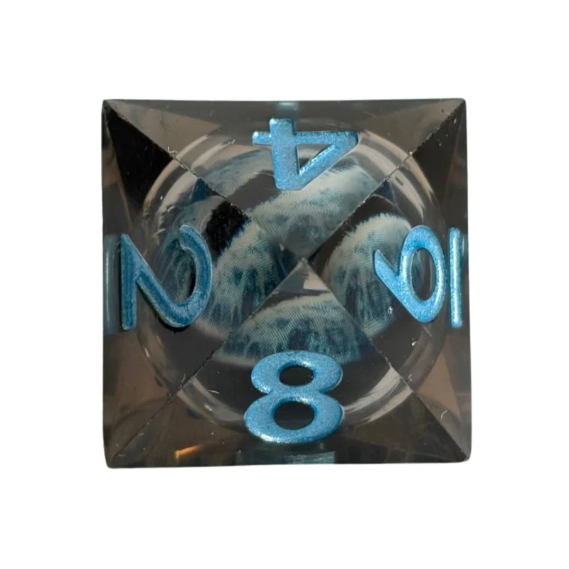 Drachenaugen Würfelset Blau – 7er Set