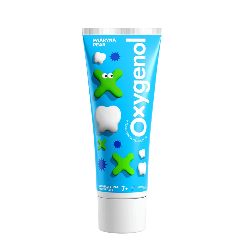 Oxygenol 75ml hammastahna päärynä 7+