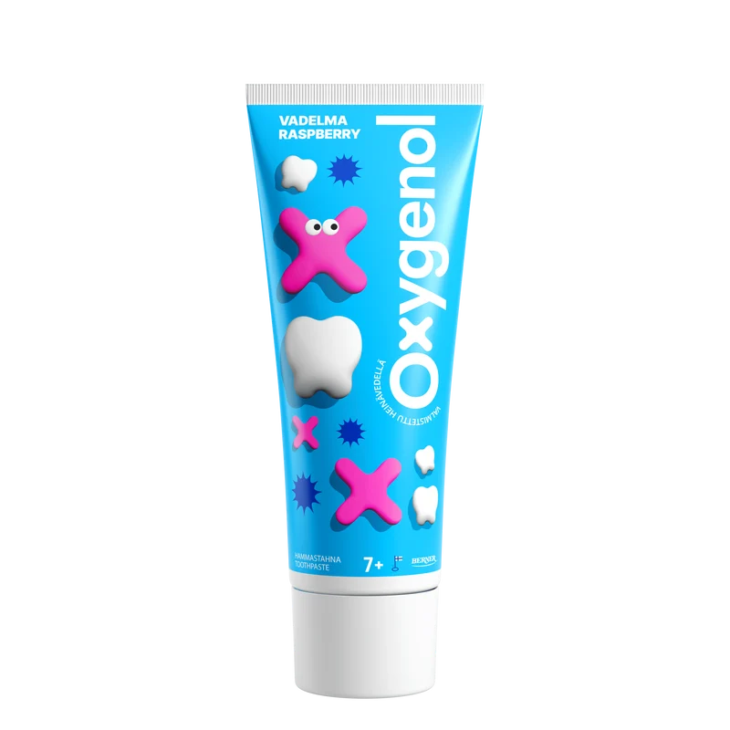 Oxygenol 75ml hammastahna vadelma 7+