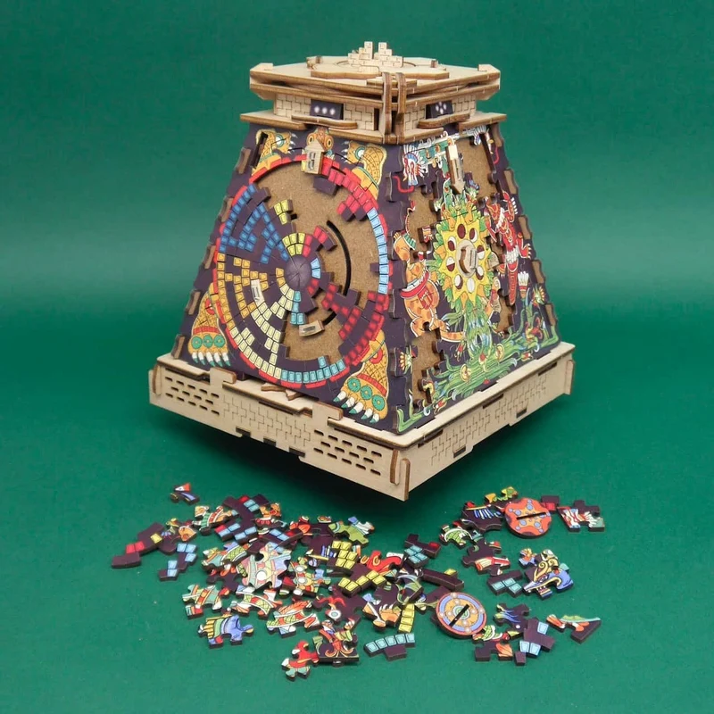 DIE SONNENPYRAMIDE - Rätselbox mit Puzzles