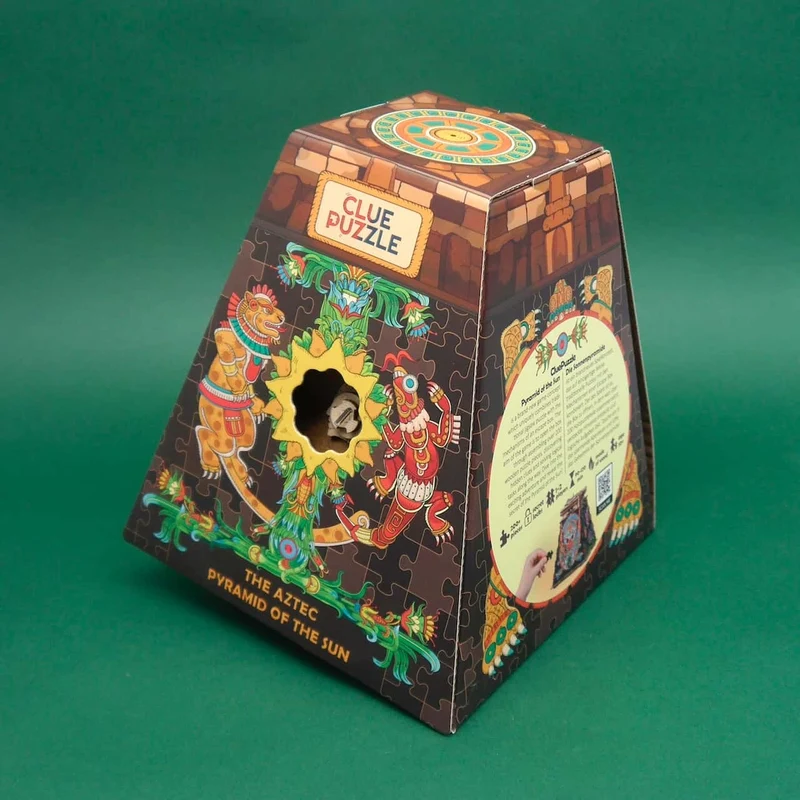 DIE SONNENPYRAMIDE - Rätselbox mit Puzzles