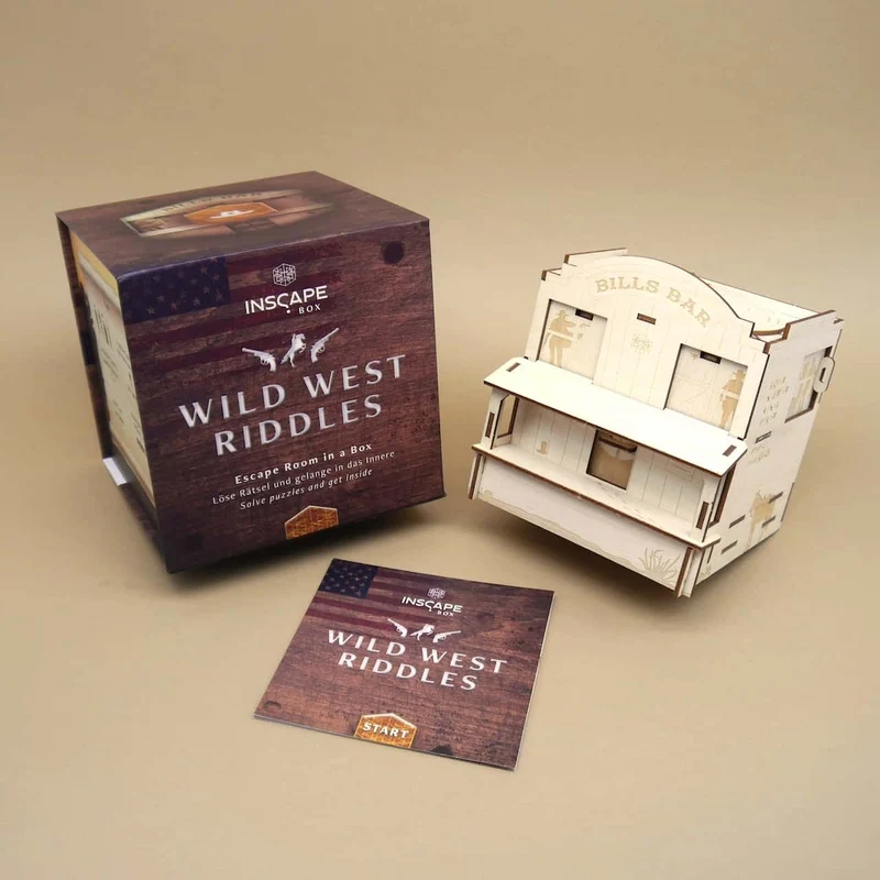 WILD WEST RIDDLES - Cluebox für Cowboys