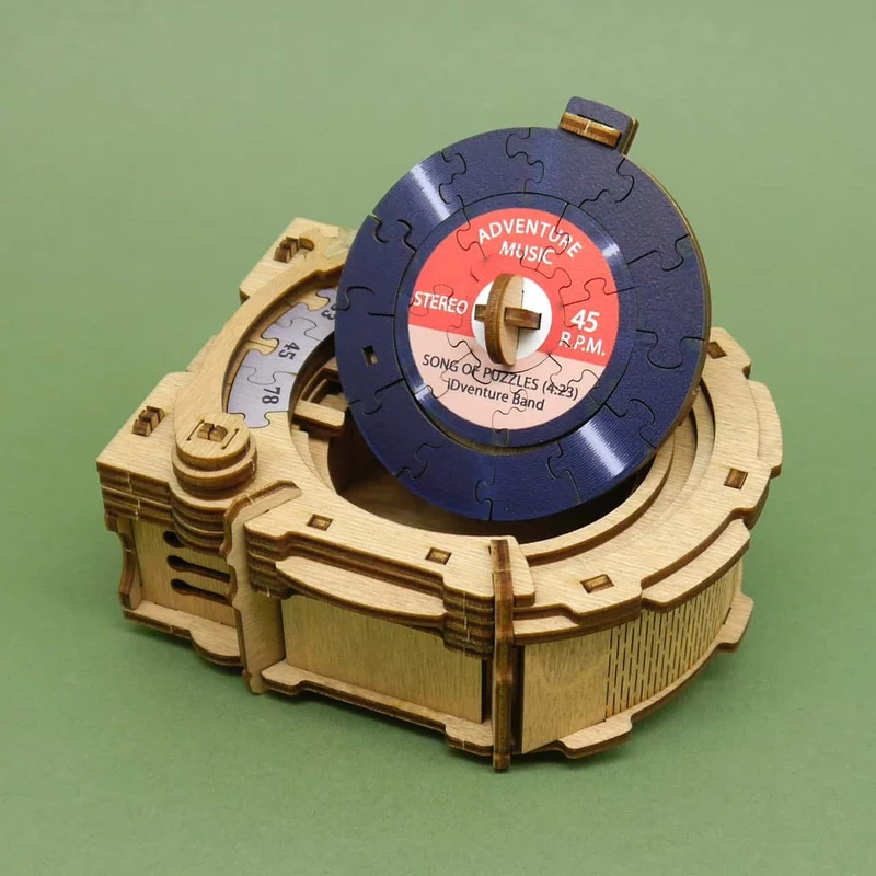 CLUEPUZZLE - Knobelkiste Record Player