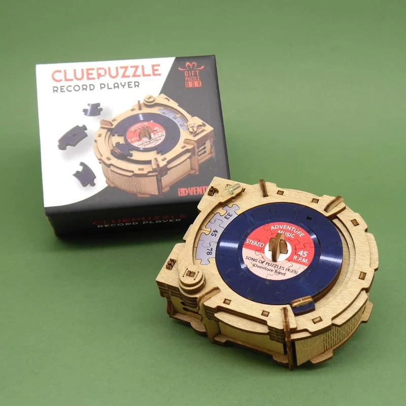 CLUEPUZZLE - Knobelkiste Record Player