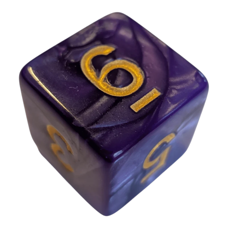 Perlmutt W6 lila /gold