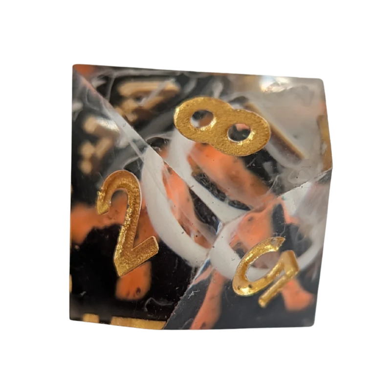 Lava-Würfel / Vulkan-Set 7er Set (18mm)