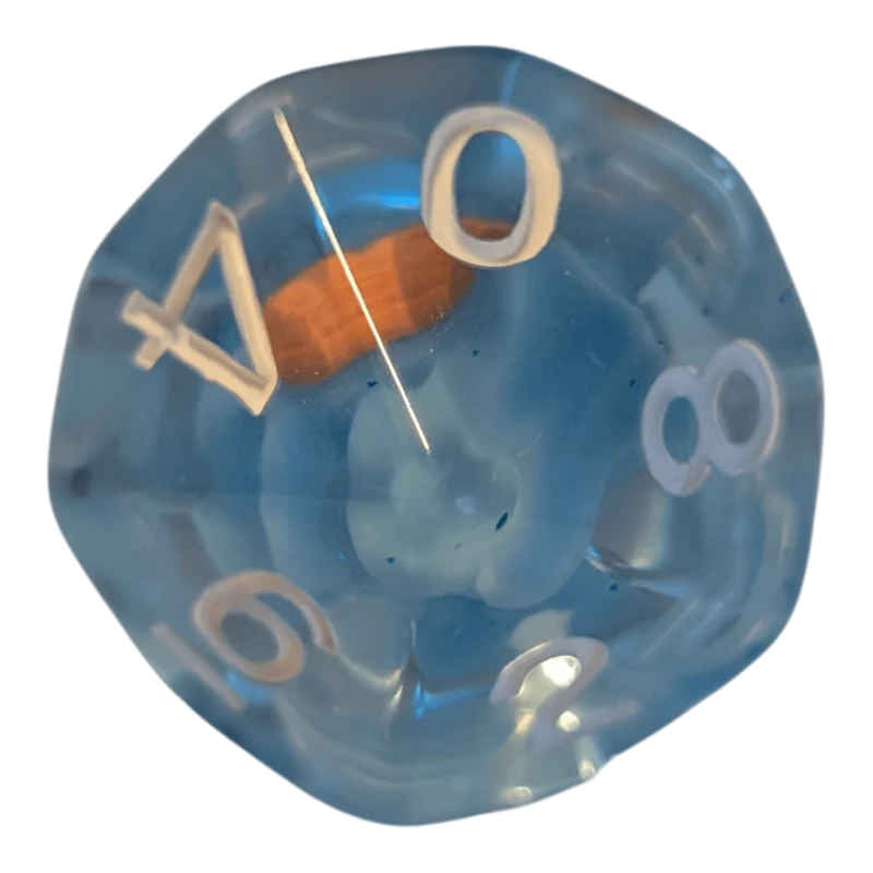 Würfelset mit Schildkröten / Turtle Dice 7er Set