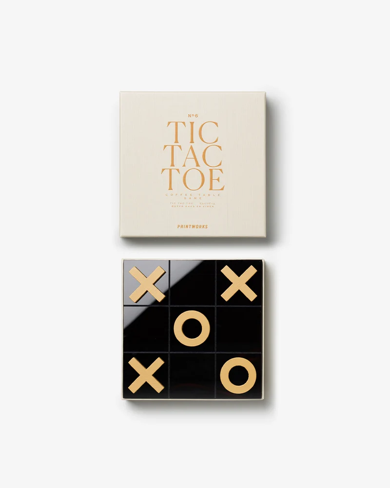Tic Tac Toe, Classic Beige