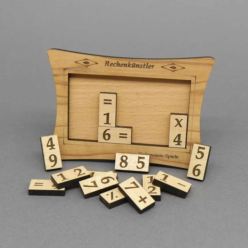 RECHENKÜNSTLER - mathematisches Legepuzzle